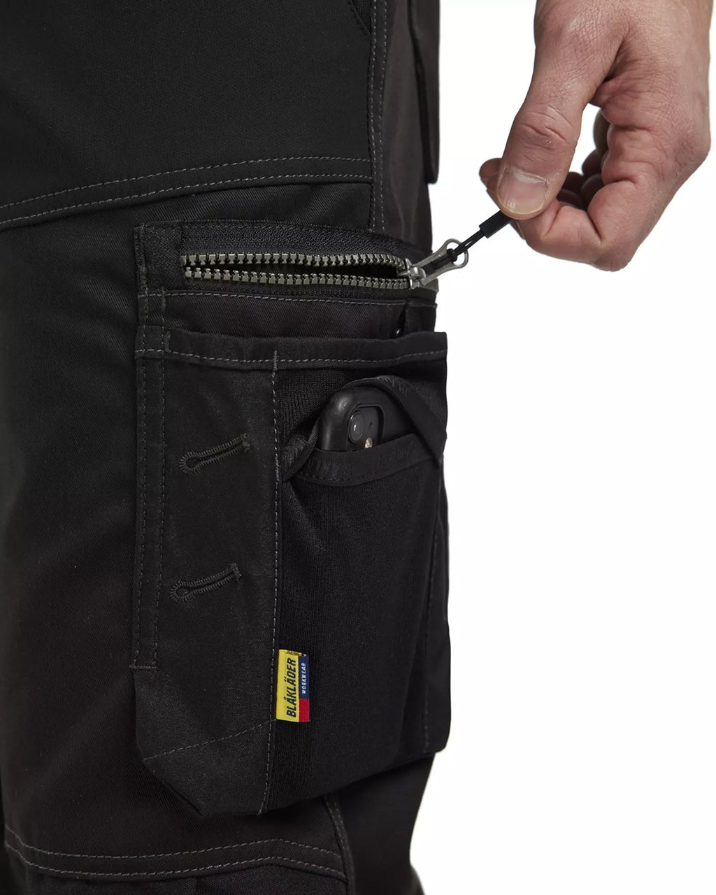 Blaklader Stretch Craftsman Work Trousers, Black (8)