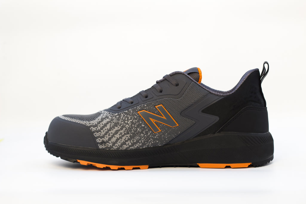 New Balance Speedware Safety Shoes S1 P SRC Grey/orange (3)