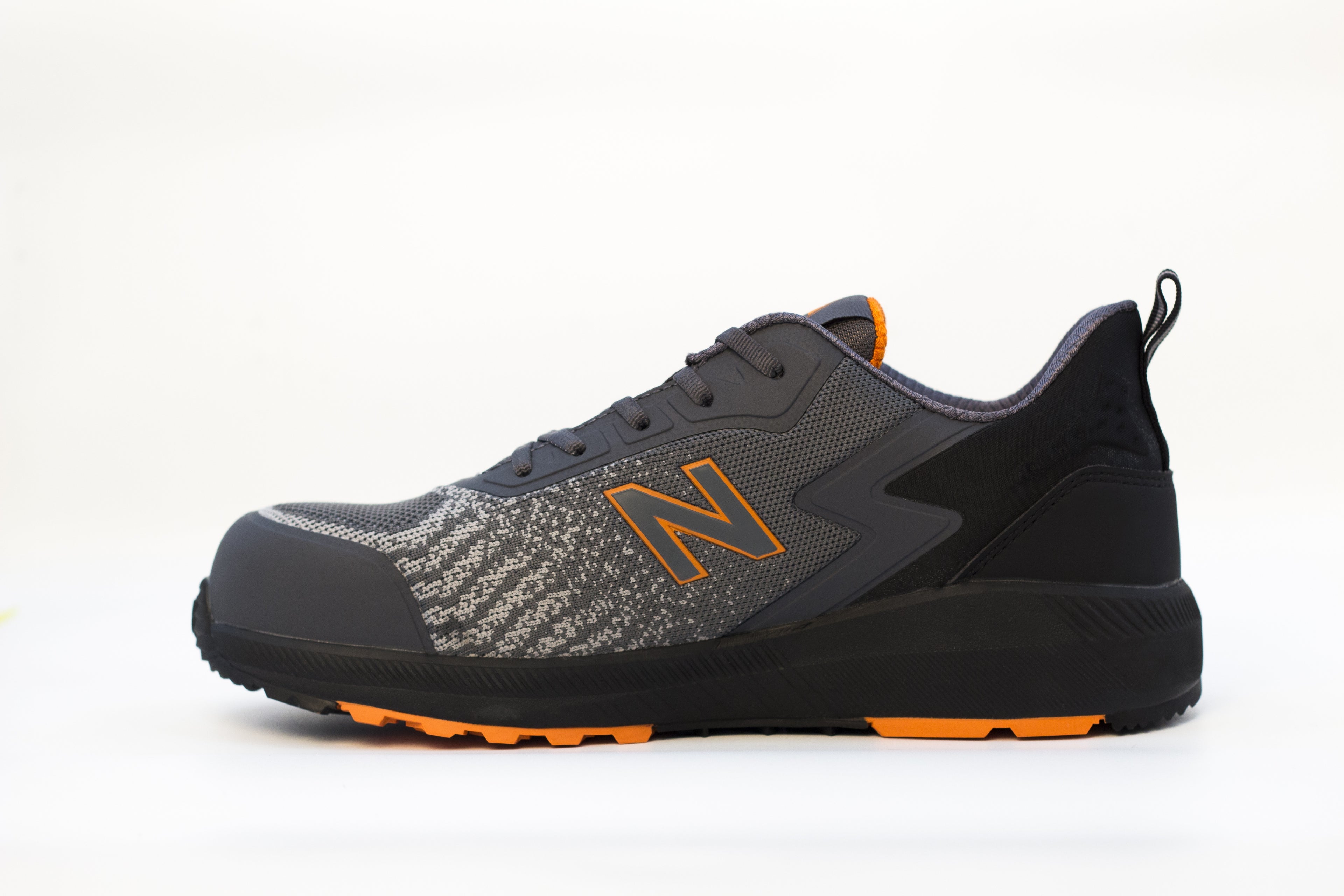 New Balance Speedware Safety Shoes S1 P SRC Grey/orange (3)